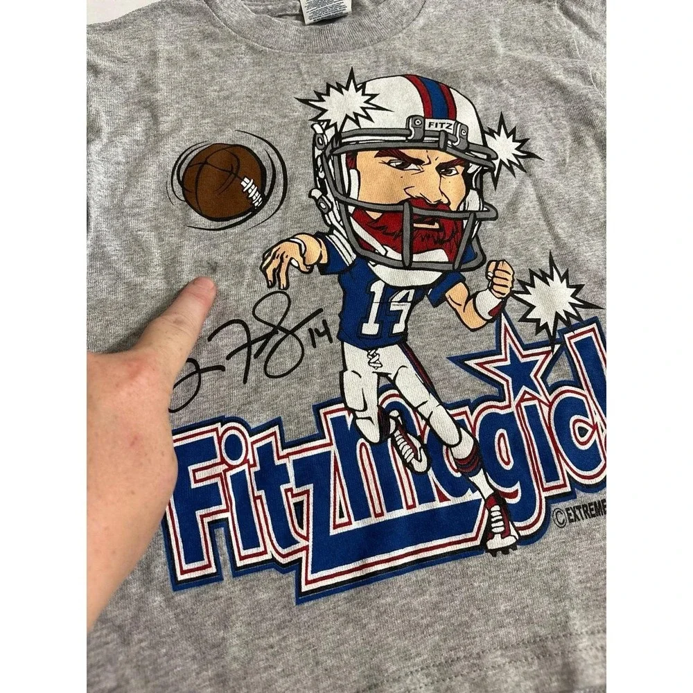 Buffalo Bills Fitzmagic (# 14) Ryan Fitzpatrick (2009-12) NFL Football T-Shirt